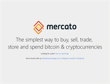 Tablet Screenshot of mercatoapp.com